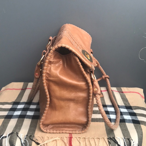 BADGLEY MISCHKA  Brown Leather Bag - Picture 5 of 8